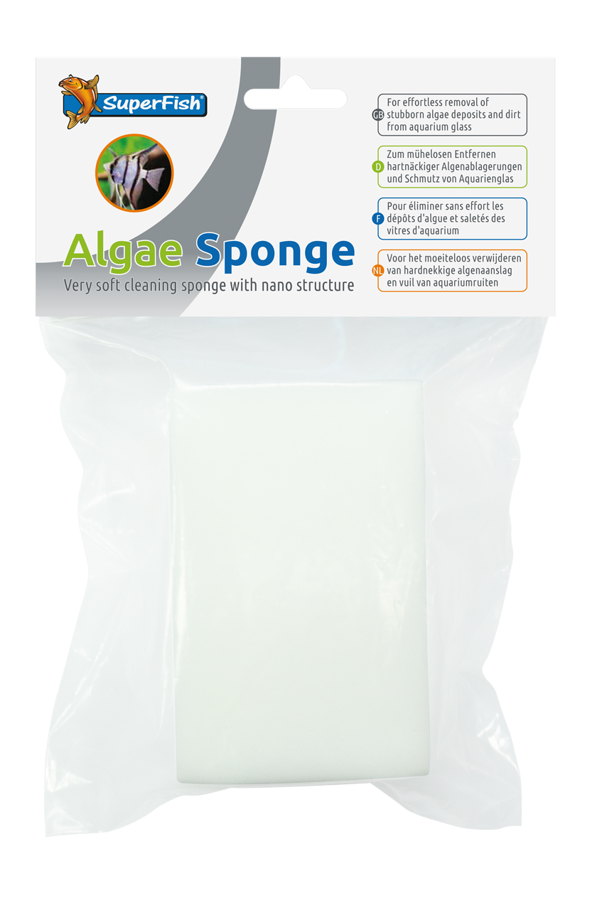 Superfish - Éponge anti-algues pour aquarium - SUPERFISH