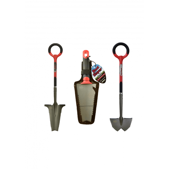 ROOTSLAYER | Pack Précision | Noir | Adulte |Beche RootSlayer + RootSlayer à main™ + RootSlayer Dresse bordures™- VENTEO - Image 1