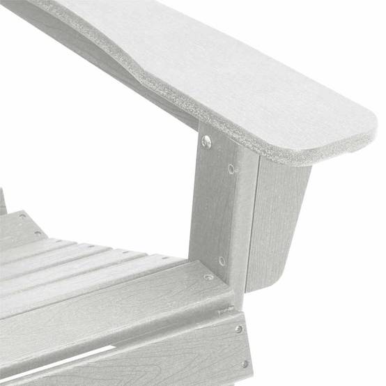 Chaise de jardin Polyéthylène Blanc 83 x 74 x 92 cm, Poids :42.96kg - PANGIVO - Image 9