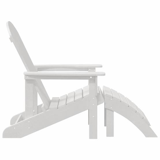 Chaise de jardin Polyéthylène Blanc 83 x 74 x 92 cm, Poids :42.96kg - PANGIVO - Image 6