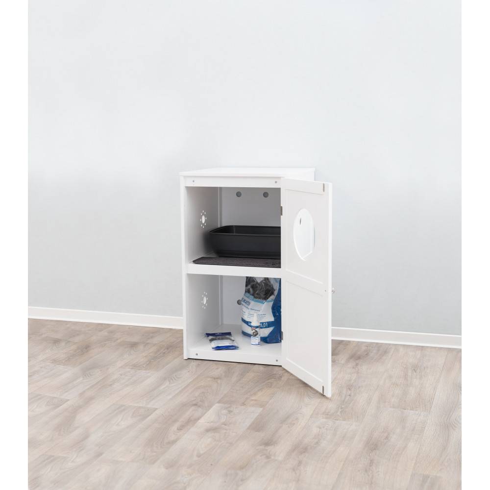 Trixie - Cabane cache litière 2 compartiments pour chat H 90 cm. - Imagen 3