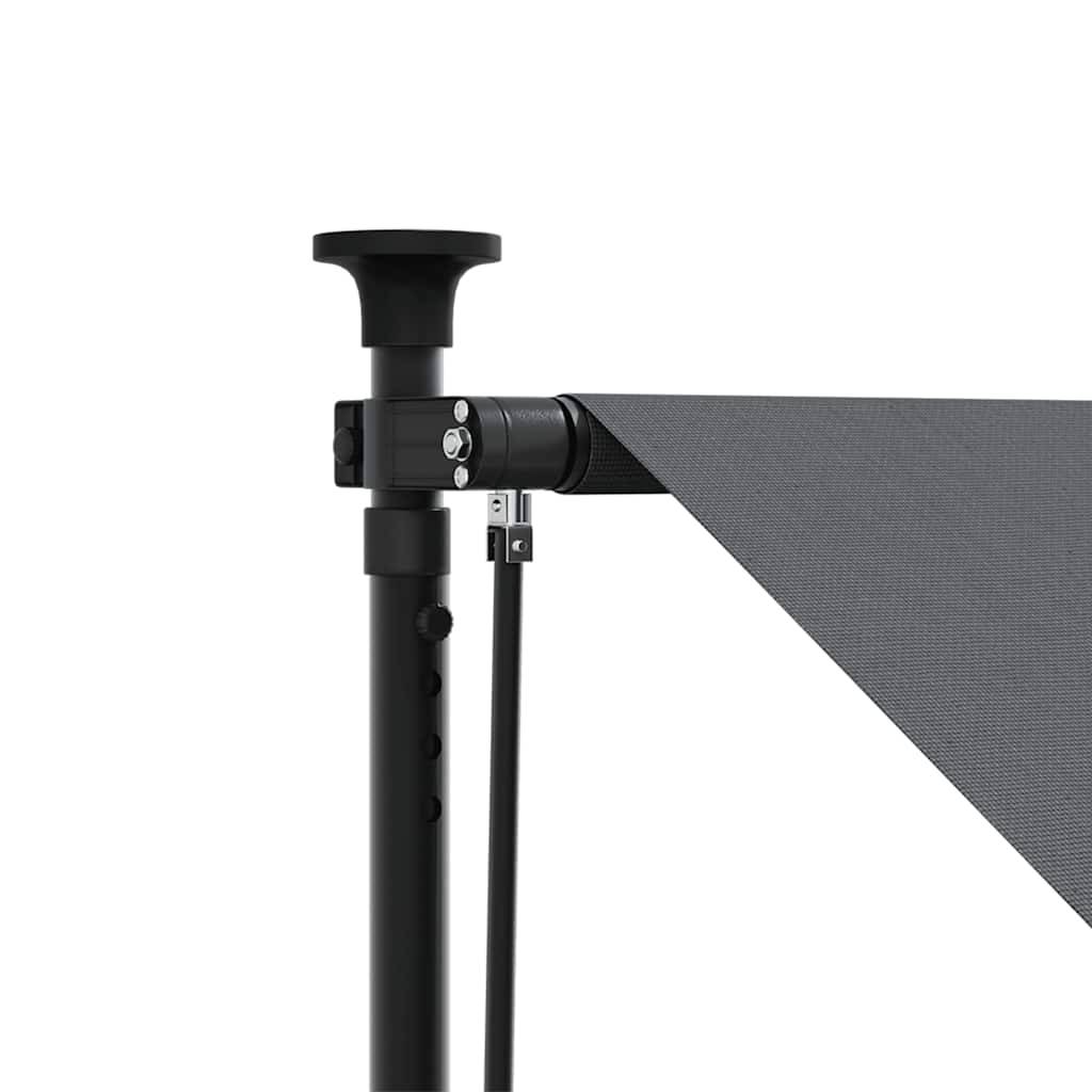 ComfortXL - Store de Balcon sans Perçage Acier Rétractable Manuel Hauteur Réglable pour Fenêtre Anthracite 100x150 cm – ComfortXL Outdoor Living - Image 8