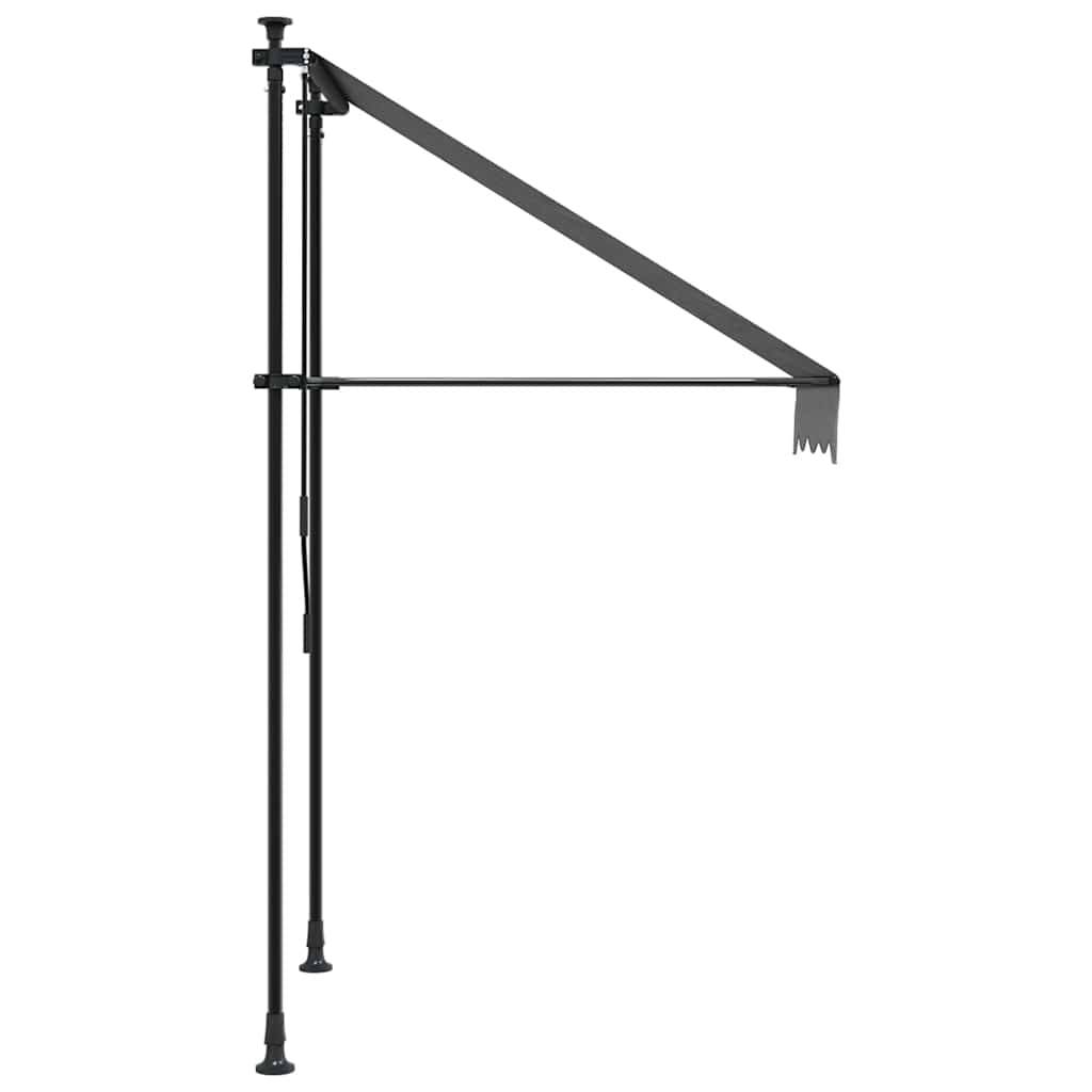 ComfortXL - Store de Balcon sans Perçage Acier Rétractable Manuel Hauteur Réglable pour Fenêtre Anthracite 100x150 cm – ComfortXL Outdoor Living - Image 4