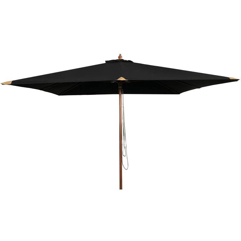 Parasol droit noir 3x3 m Pegasia - Gecko Jardin - Imagen 2