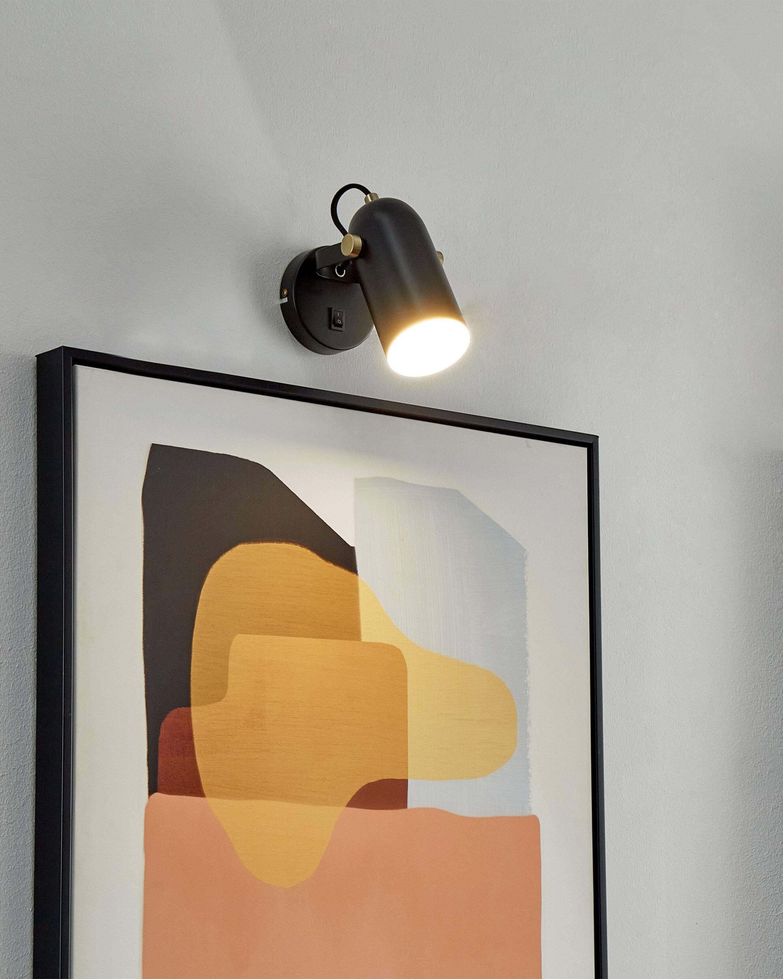 Beliani - Lampes projecteur Métal Noir TYRIA - Beliani