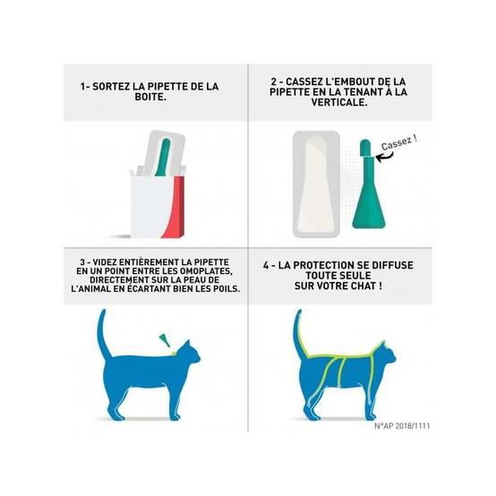 Frontline - FRONTLINE CHAT SPOT ON - BOEHRINGER 1 pipette - Image 2