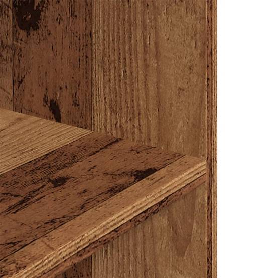 Support pour aquarium Bois Ancien avec Étagères de Rangement 36x75x72,5 cm - ComfortXL Outdoor Living - Image 7