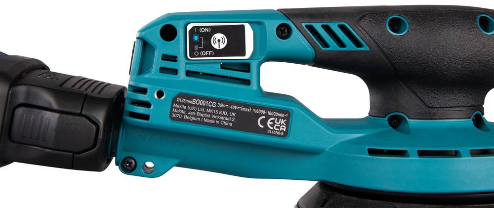 Makita - Ponceuse excentrique XGT ® 40V Li-Ion - Ø 125 mm - MAKITA - sans batterie, ni chargeur - BO001CGZ - Imagen 7