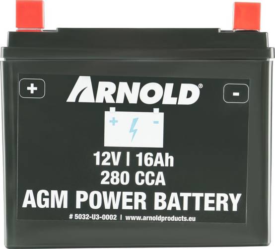 Arnold - Batterie AGM 12V 16Ah pour tracteur tondeuse - Image 4