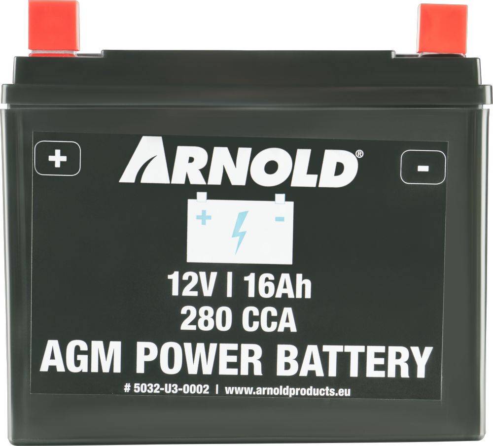 Arnold - Batterie AGM 12V 16Ah pour tracteur tondeuse - Image 4