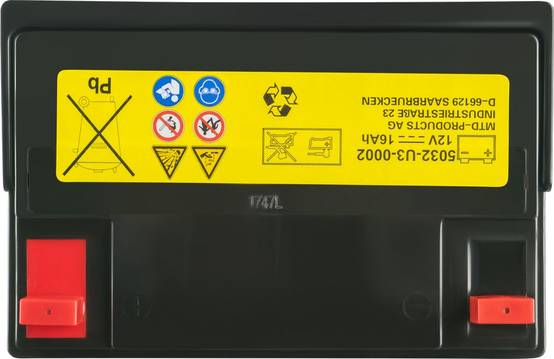 Arnold - Batterie AGM 12V 16Ah pour tracteur tondeuse - Image 2