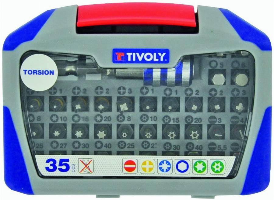 Coffret embouts torsion 35 pièces TIVOLY - 11521572002 - Imagen 1