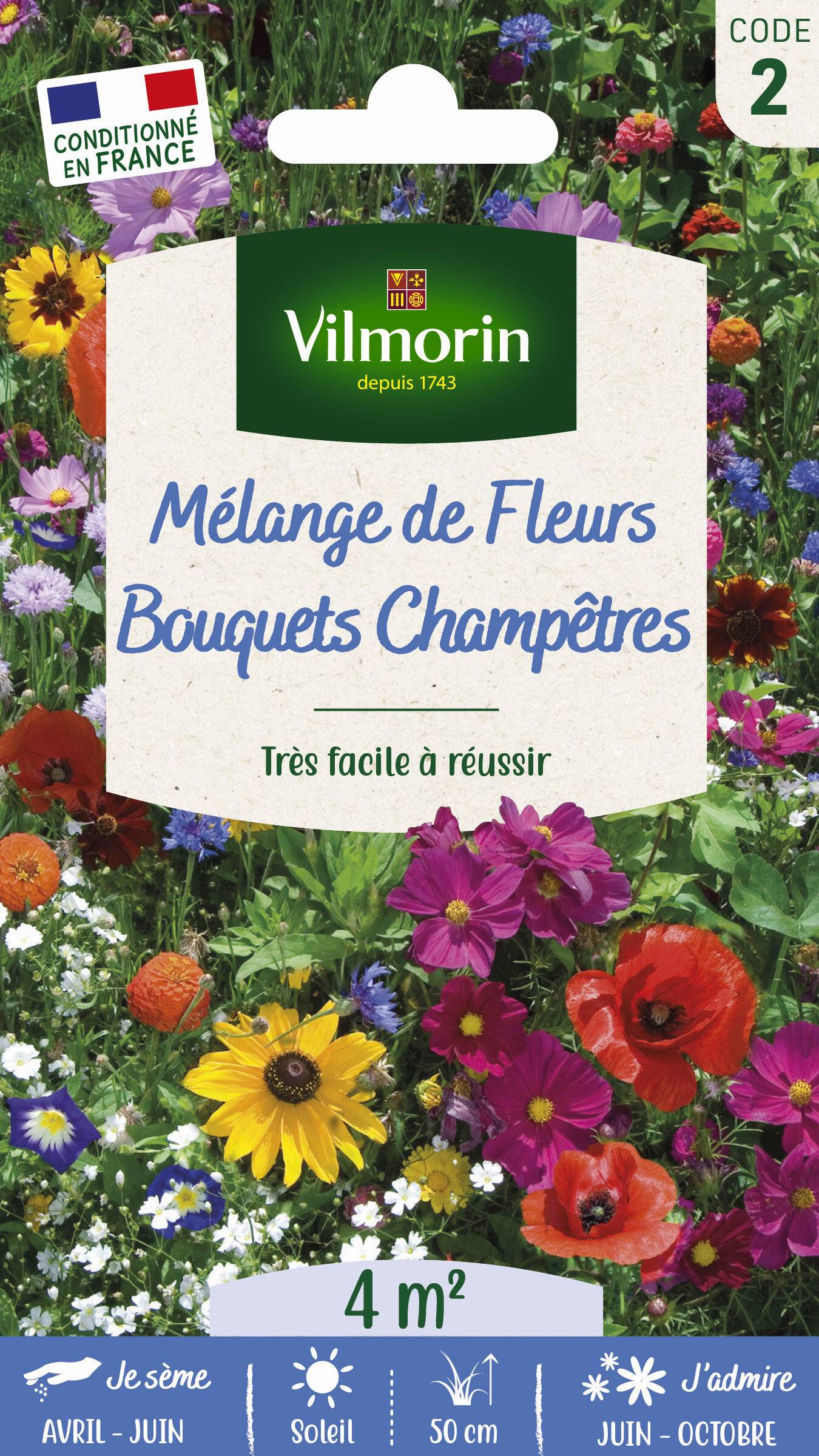 Vilmorin - Graines de Fleurs pour bouquets champêtres - Image 1