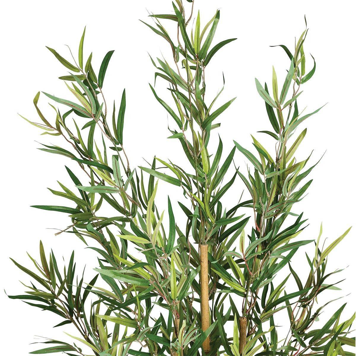 Plante Artificielle "Bambou" 126cm Vert - Image 2