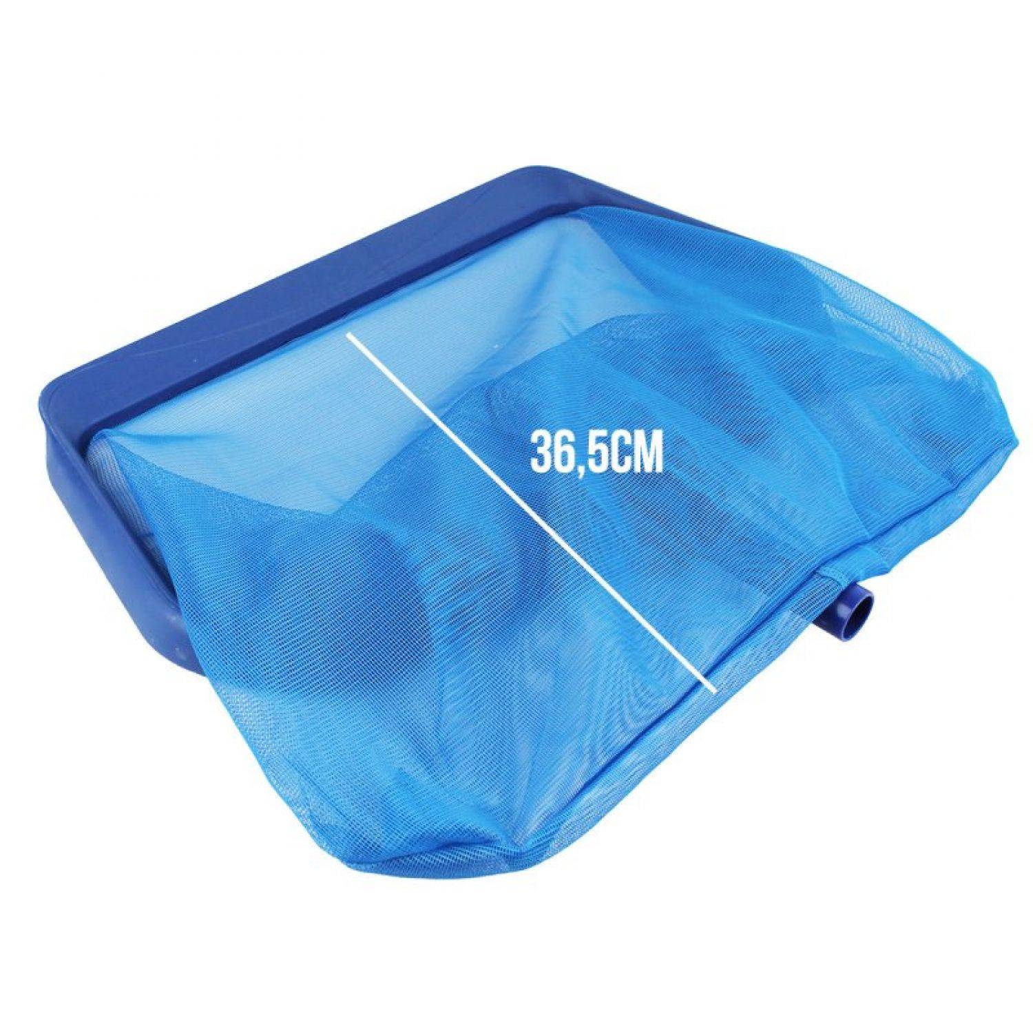 Linxor - Tête d'épuisette de fond premium bleu pour piscine adaptable sur manche standard ou télescopique - Linxor - Imagen 3