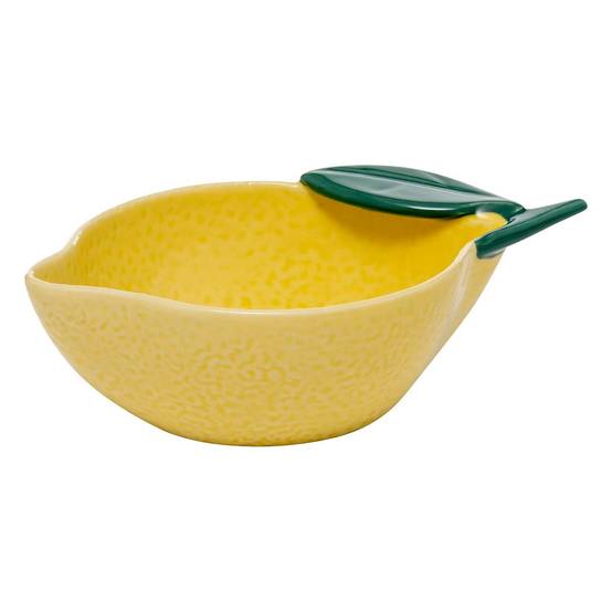 Coupelle en Céramique "Citrons" 15cm Jaune - Image 1