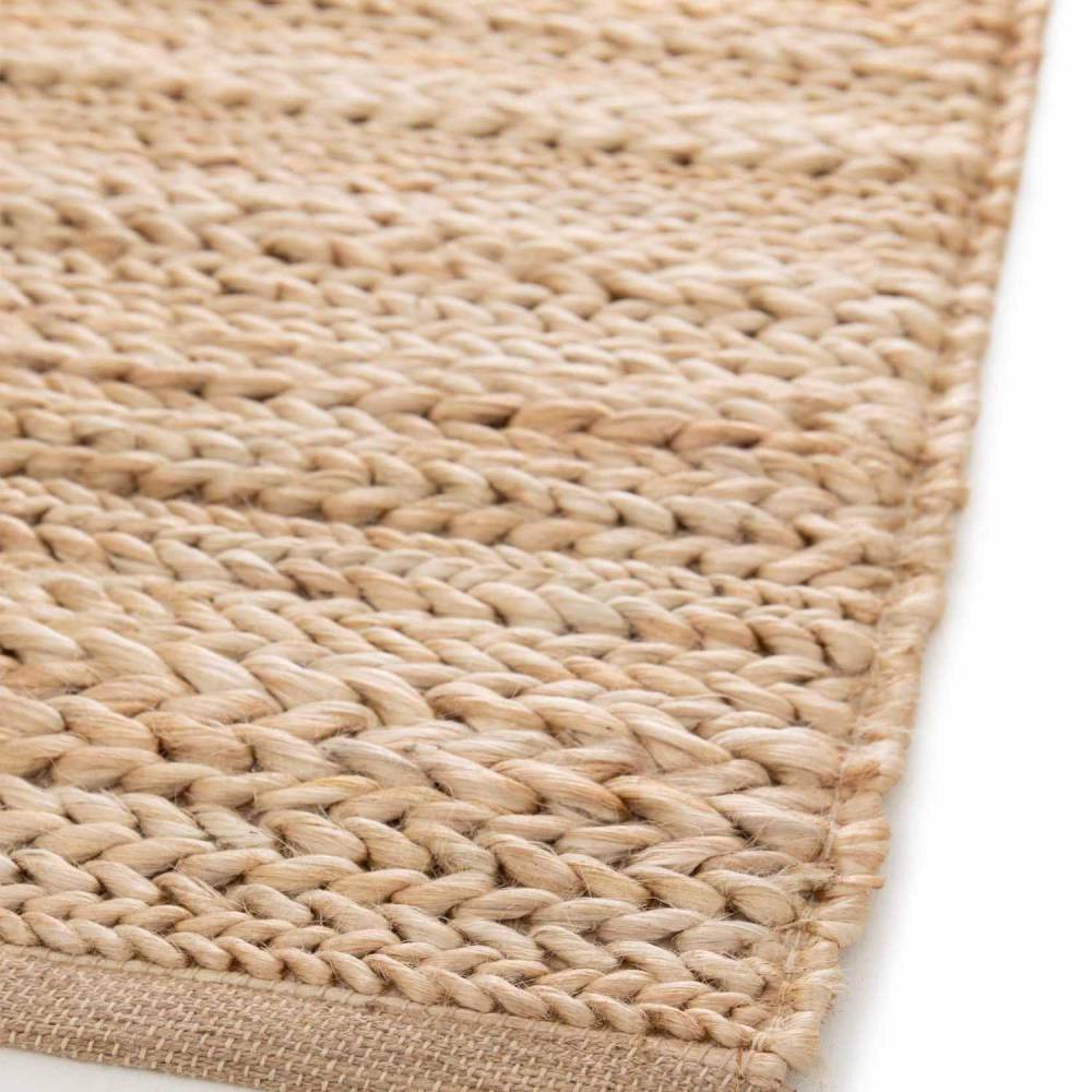 Vivaraise - Tapis en jute et coton Pippa naturel 160 x 230 cm - Image 4