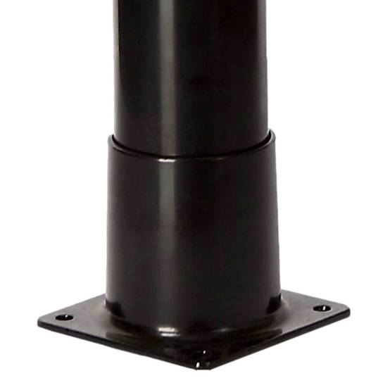 Douche solaire exterieure en PVC noir reservoir 18L hauteur 211 cm - Image 4