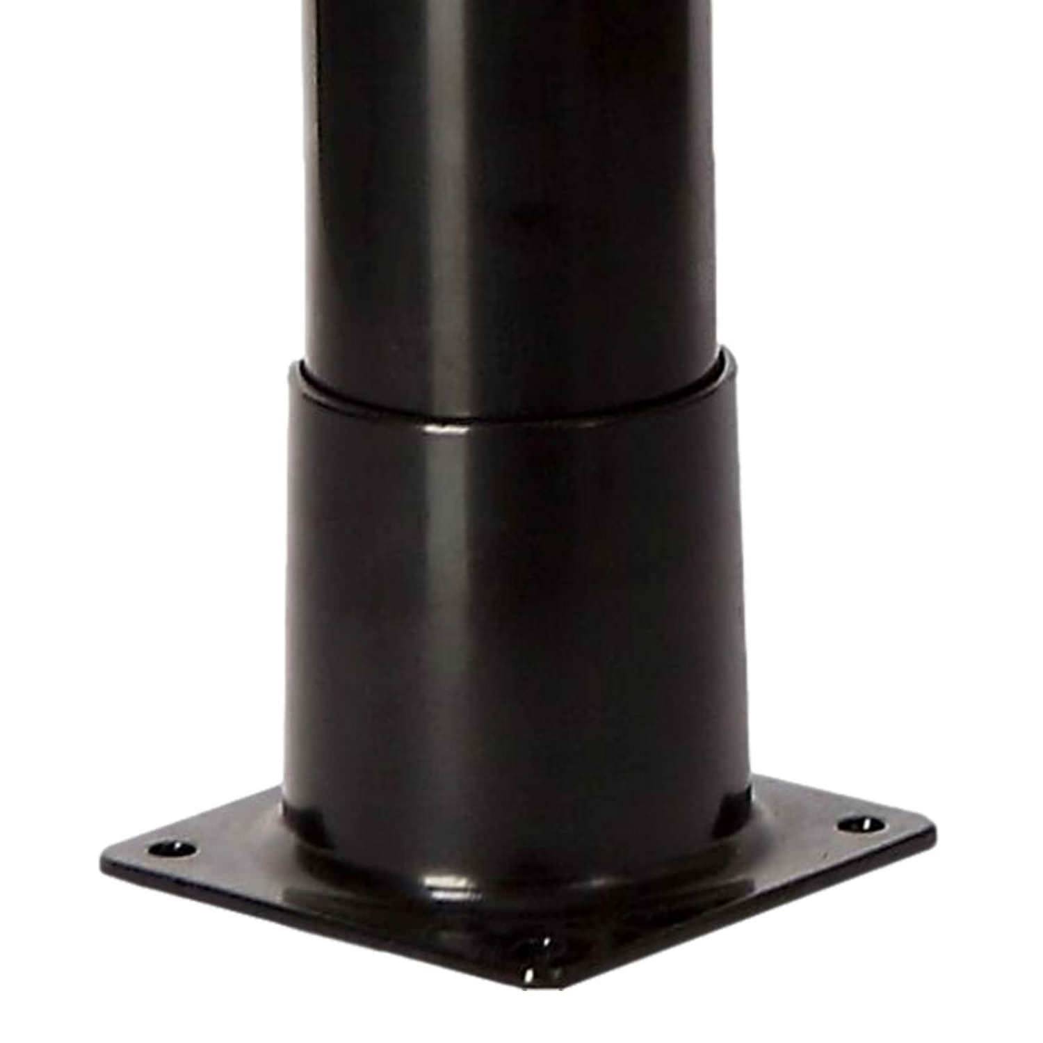 Douche solaire exterieure en PVC noir reservoir 18L hauteur 211 cm - Image 4