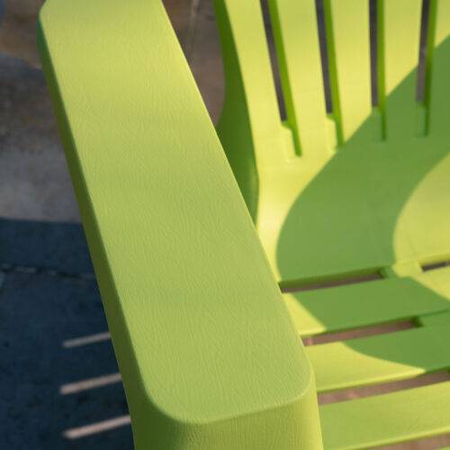 Wilsa Garden - Fauteuil Adirondack de Jardin en Résine Empilable Anis - Imagen 7