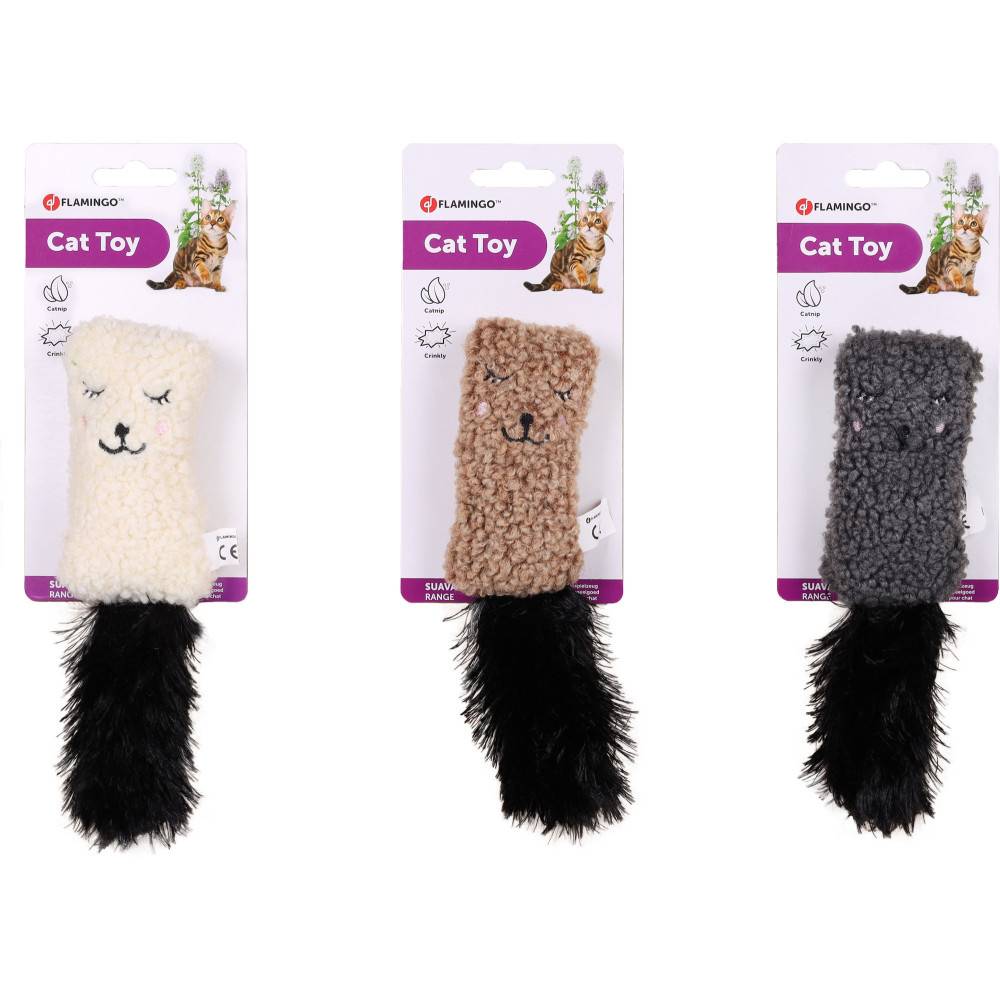 1 coussin SUAVA .20 cm. jouet pour chat. couleur aléatoire. - Imagen 1