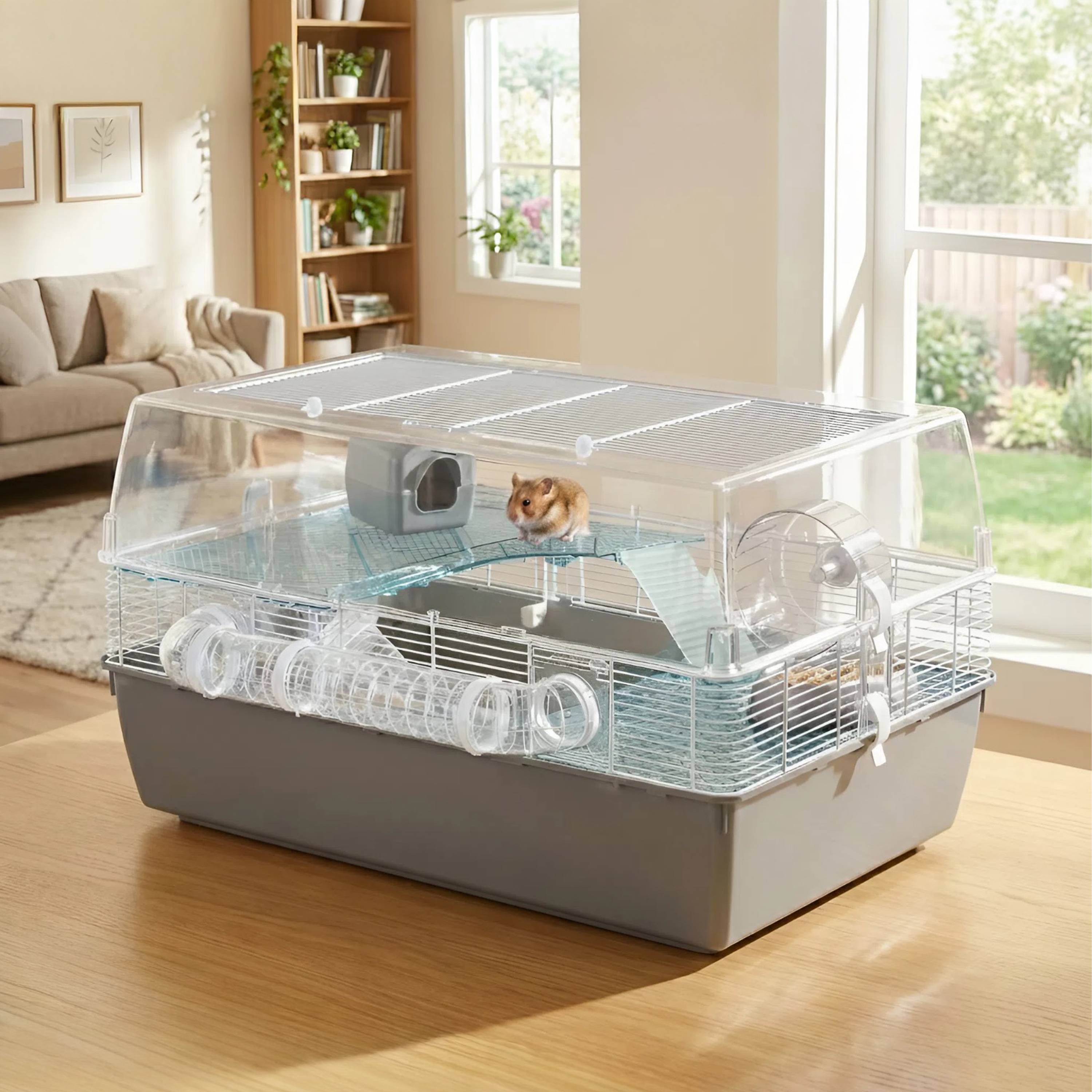Ferplast - Cage hamsters souris Ferplast DUNA FUN LARGE grande taille accessoirisée - Imagen 3