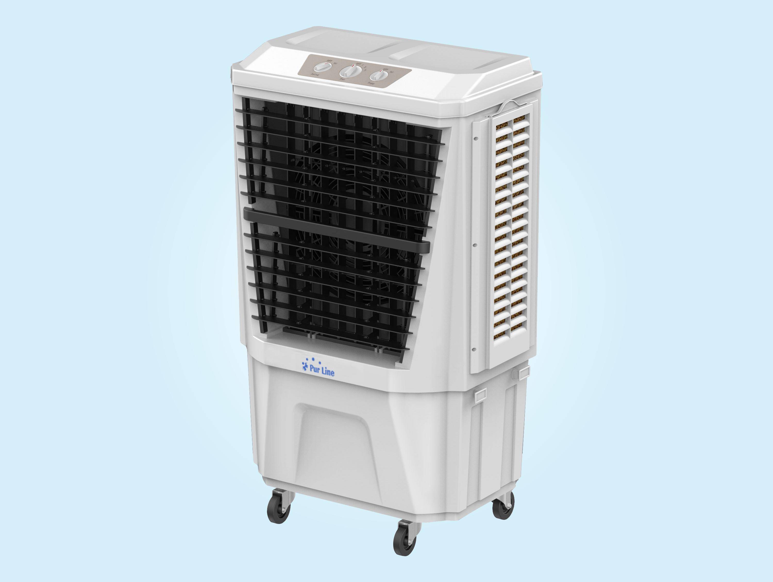 Purline - Rafraichisseur d'air par évaporation à débit élevé minuterie et 3 vitesses - Purline - Image 7
