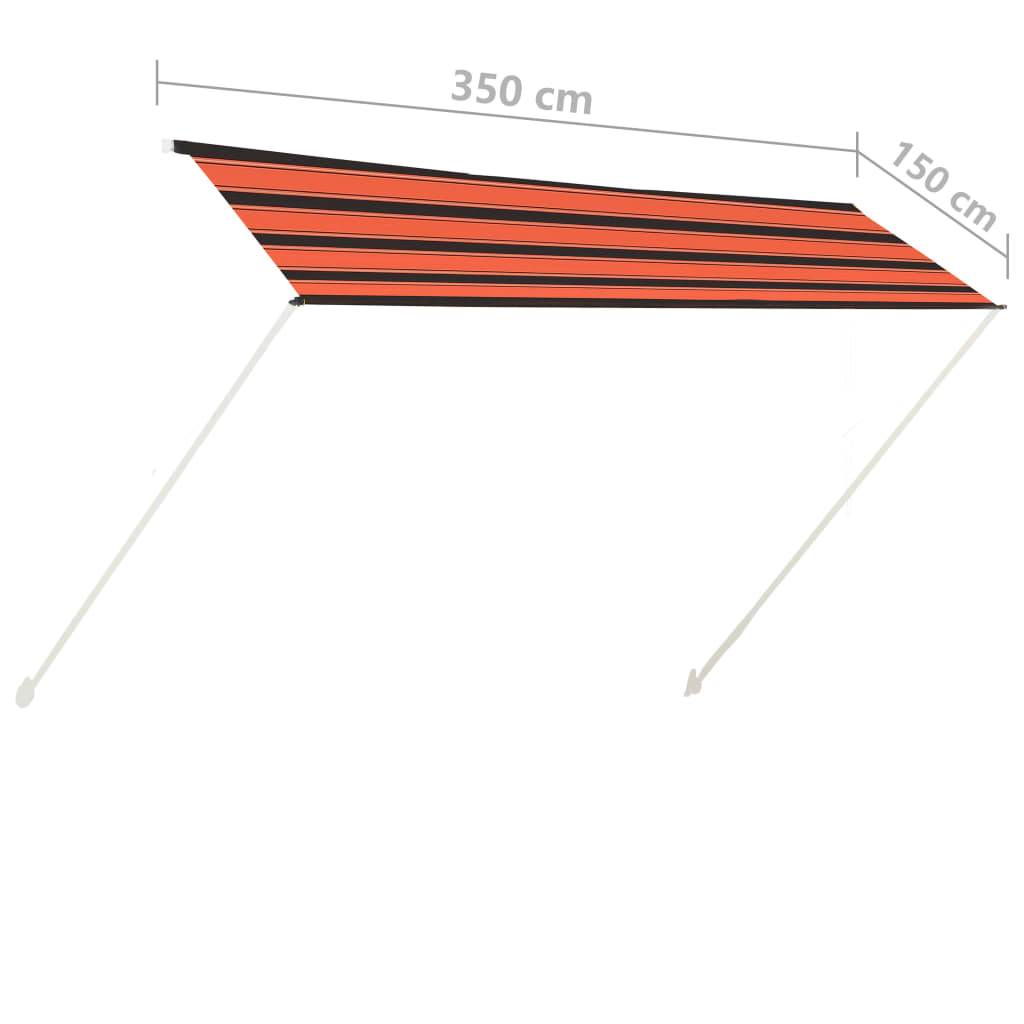 Prolenta Premium - Store banne Douglas Orange 350 X 150 cm - P87209O - Image 7