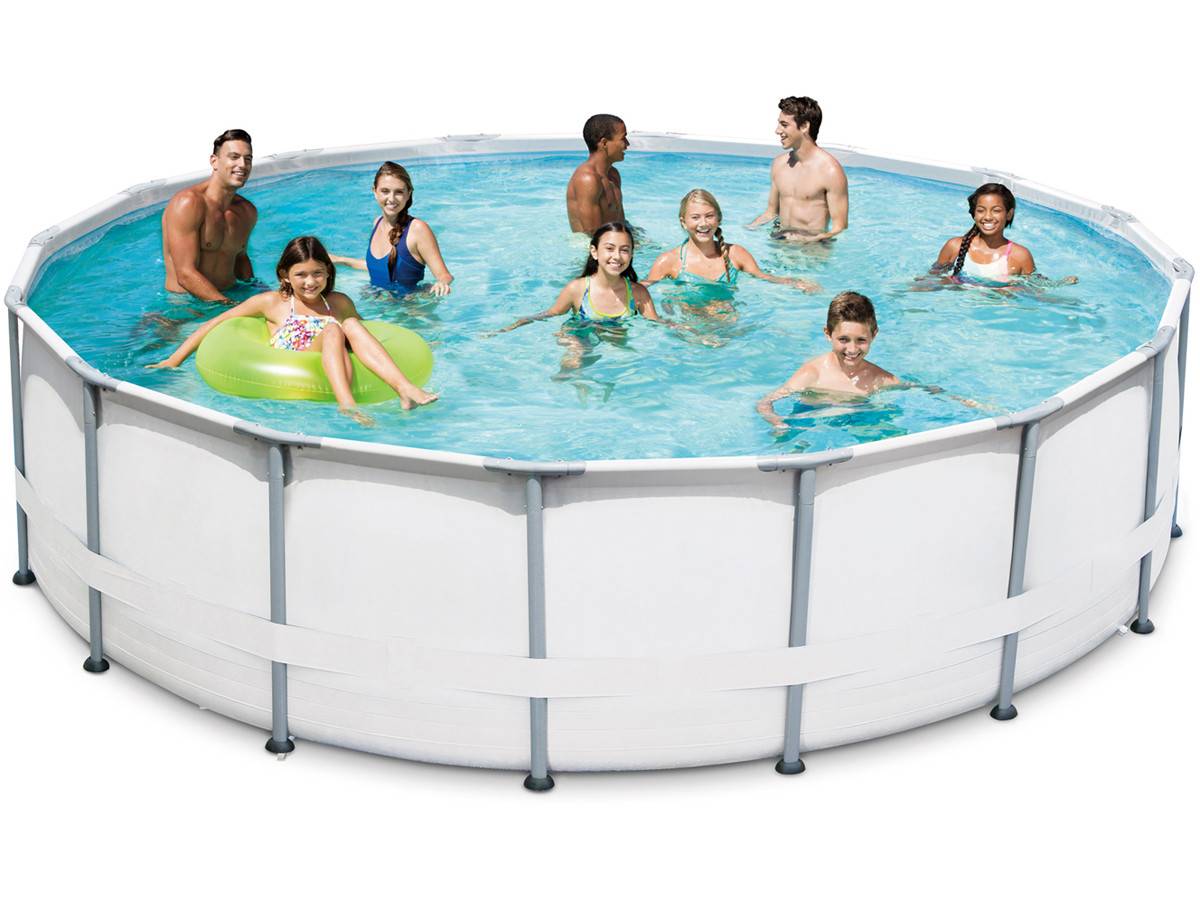 Habitat Et Jardin - Piscine Tubulaire - ø 5,49 X 1,32 M - Sans Filtration -habitat Et Jardin - Imagen 3