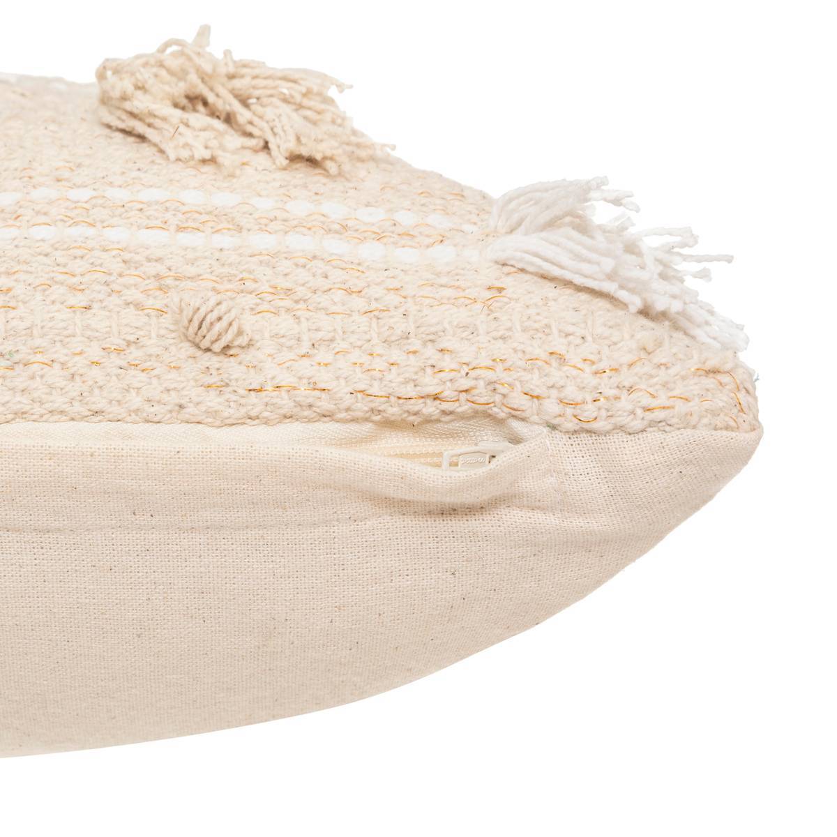 Atmosphera - Coussin "Sabbia" sable cuivré beige 30x50cm - Atmosphera Créateur d'intérieur - Imagen 3