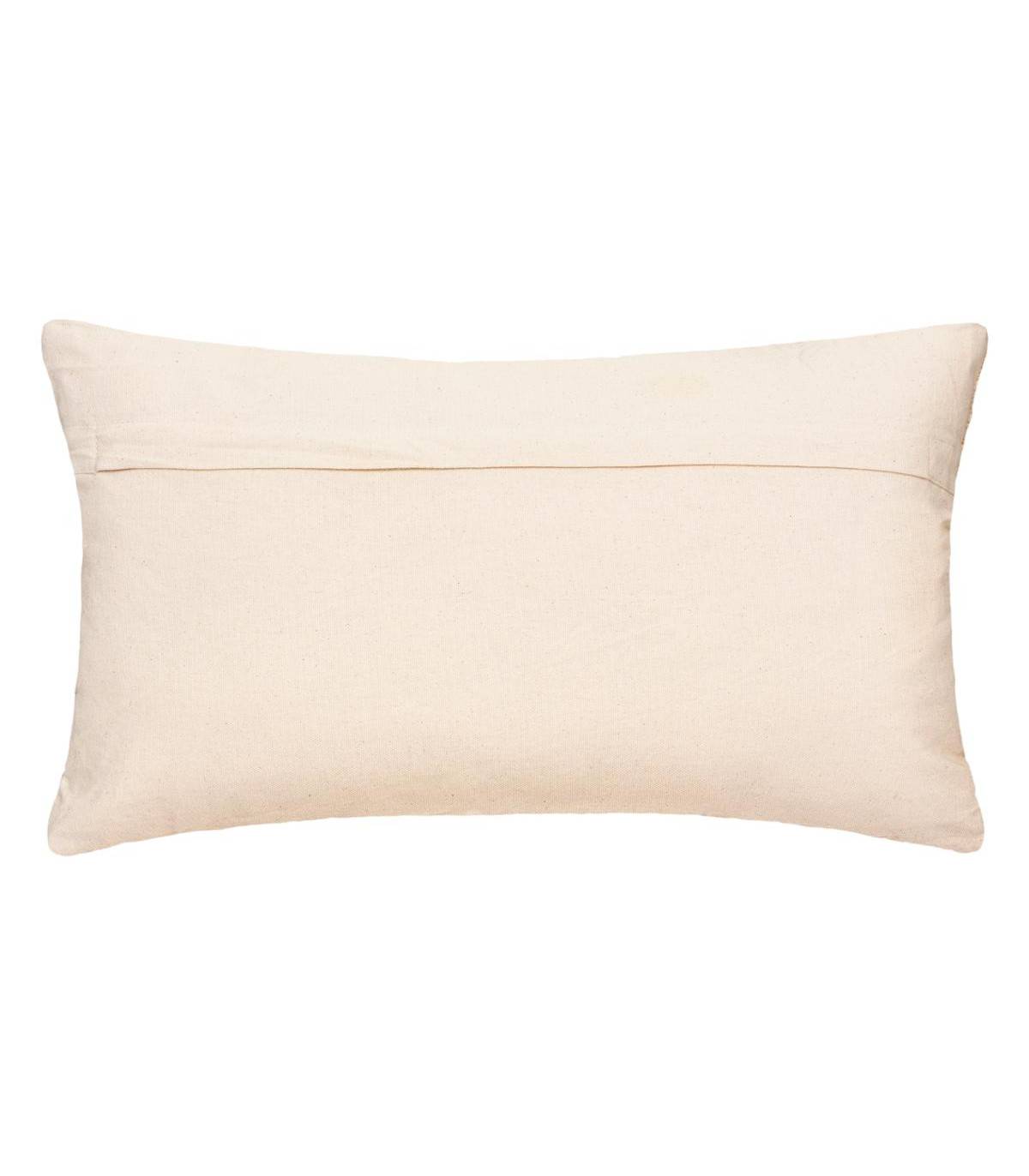 Coussin déhoussable Jacquard sable 30 x 50 cm - Imagen 3