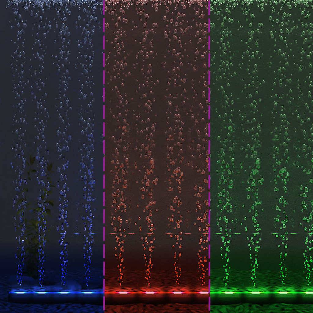 Rampe LED Aquarium Submersible Effet Bulles et Éclairage d'Ambiance RGB 56,5 cm - ComfortXL Outdoor Living - Image 10