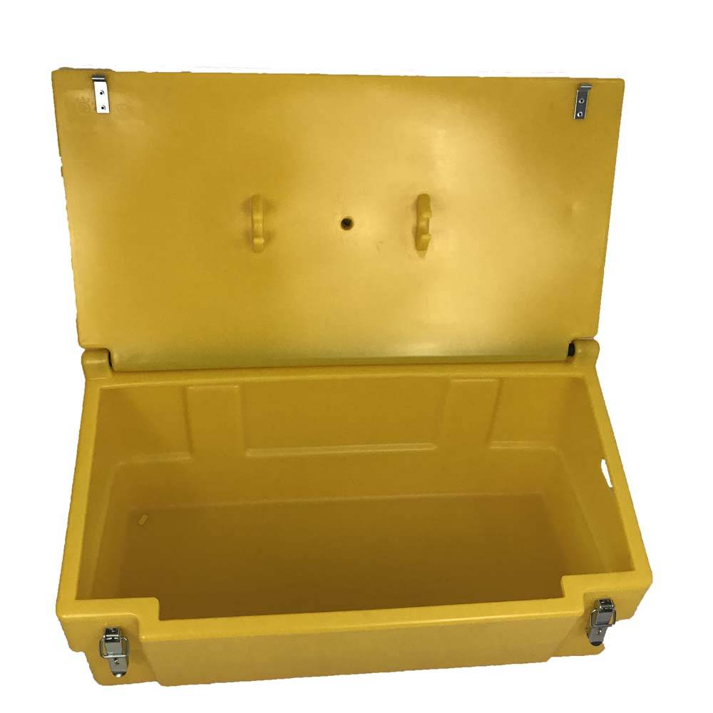 Coffre de jardin 100l avec grenouillères et cadenas- plast'up rotomoulage - Imagen 4