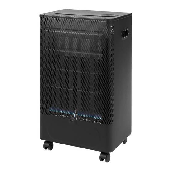 Favex - Chauffage d'appoint à gaz Praha Blue Flame - FAVEX - Intérieur - Infrableu - Prêt à l'emploi livré avec tuyau et détendeur - Image 9