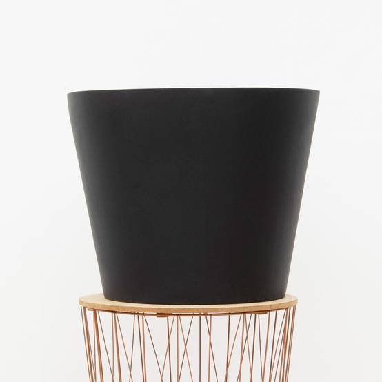 Pot Bucket Noir 58 cm- La Green Touch