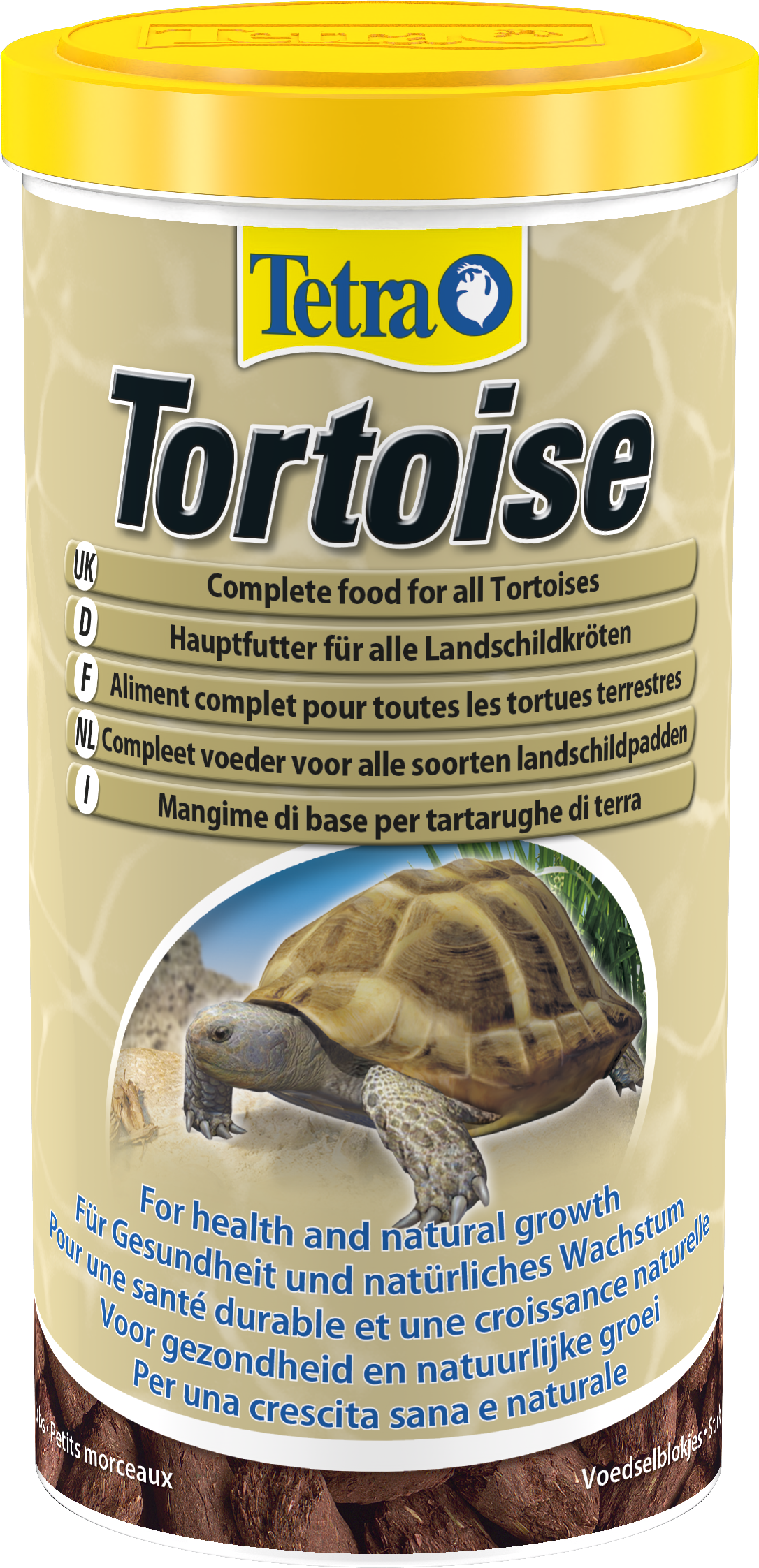 Tetra - Gránulos rojos completos para tortugas terrestres 1 litro - TETRA