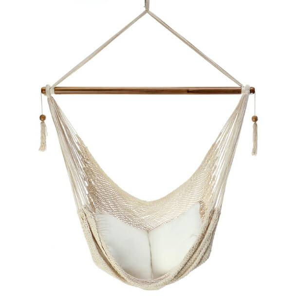 Hamac Del Sol - Hamac Chaise Sébaco XL Blanc- Hamac del Sol - Image 1