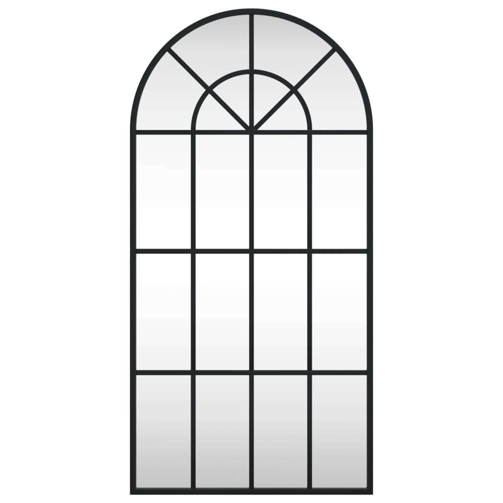 Maison Chic - Miroir mural noir 40x80 cm arche fer Maison Chic - Image 3