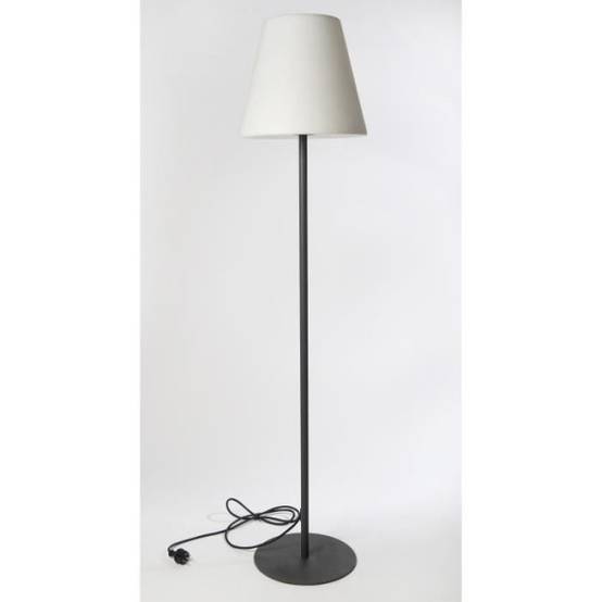 Lumisky - Lampadaire lumineux extérieur - LUMISKY - 150cm - Acier et polyéthylene - Blanc froid - Image 3