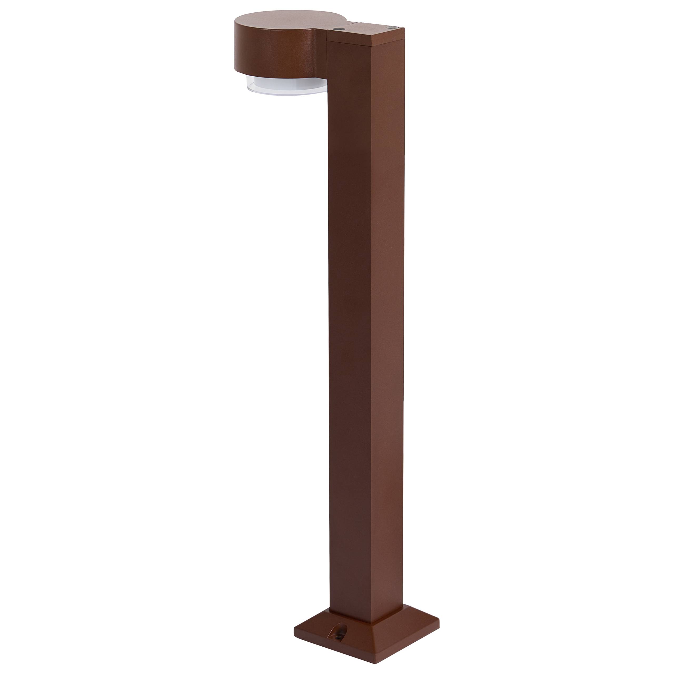 Beliani - Borne Lumineuse Aluminium Marron ANOIA - 10x16x60- Beliani - Image 5