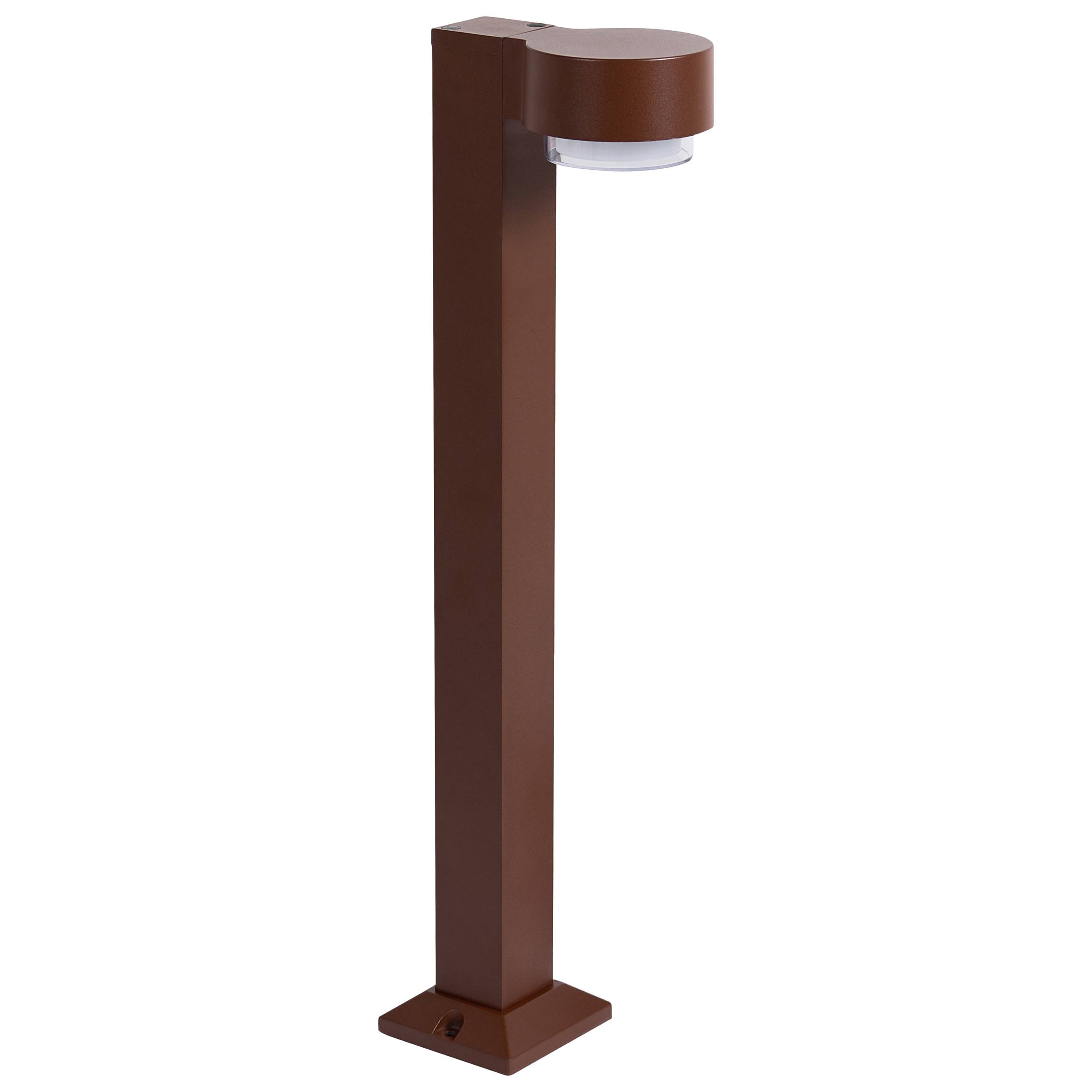 Beliani - Borne Lumineuse Aluminium Marron ANOIA - 10x16x60- Beliani - Image 2