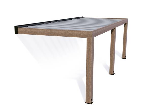 Canopia - Canopia Pergola Helsinki 3 x 7,3 m Pergola en bois de cèdre - Imagen 1