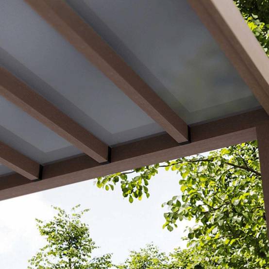 Canopia - Canopia Pergola Helsinki 3 x 7,3 m Pergola en bois de cèdre - Imagen 4