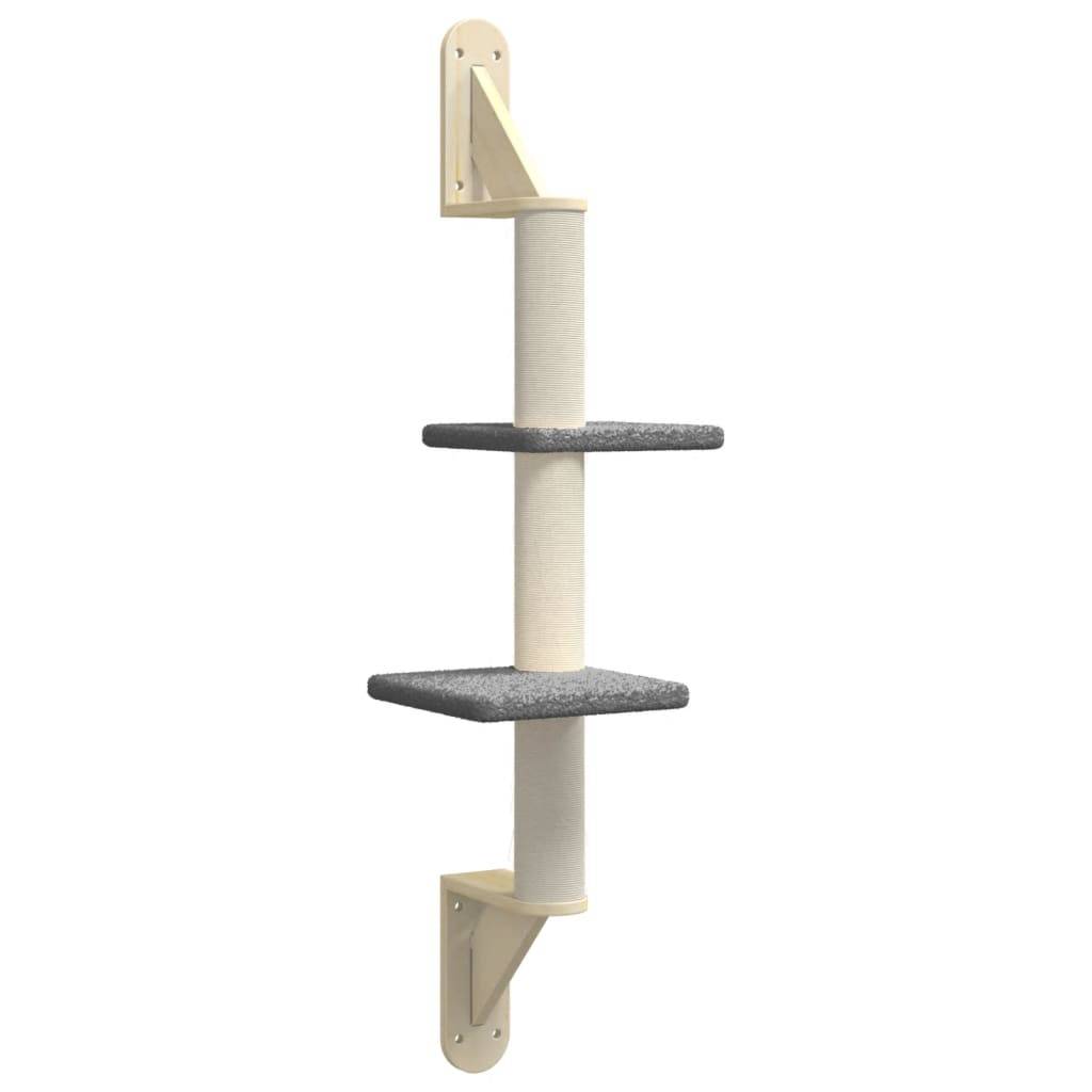 Vidaxl - Arbre à chat mural avec griffoir gris foncé 108 cm vidaXL 172412 - Image 2