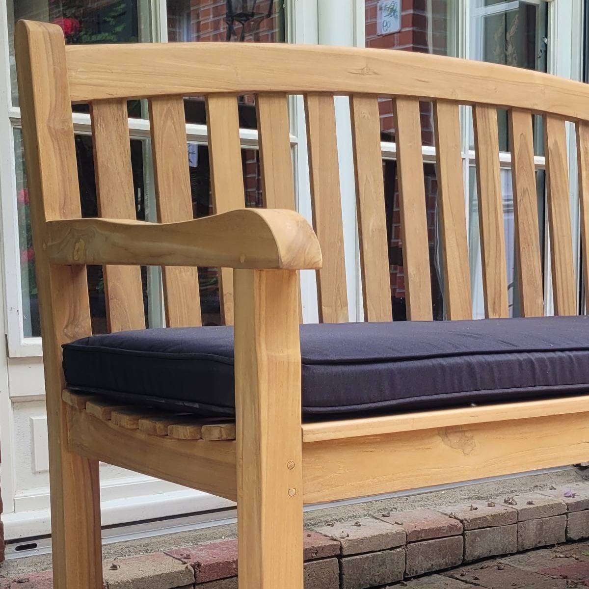 Teck'Attitude - Banc en teck massif Derby 150 cm - TECK'Attitude - Imagen 3