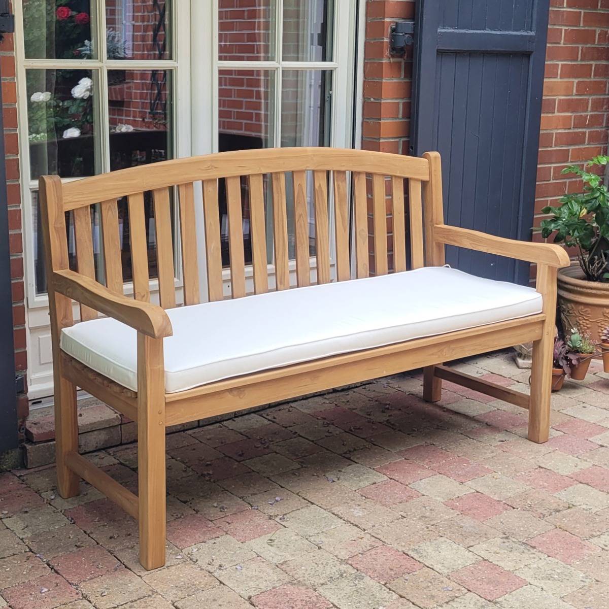 Teck'Attitude - Banc en teck massif Derby 150 cm - TECK'Attitude - Imagen 4