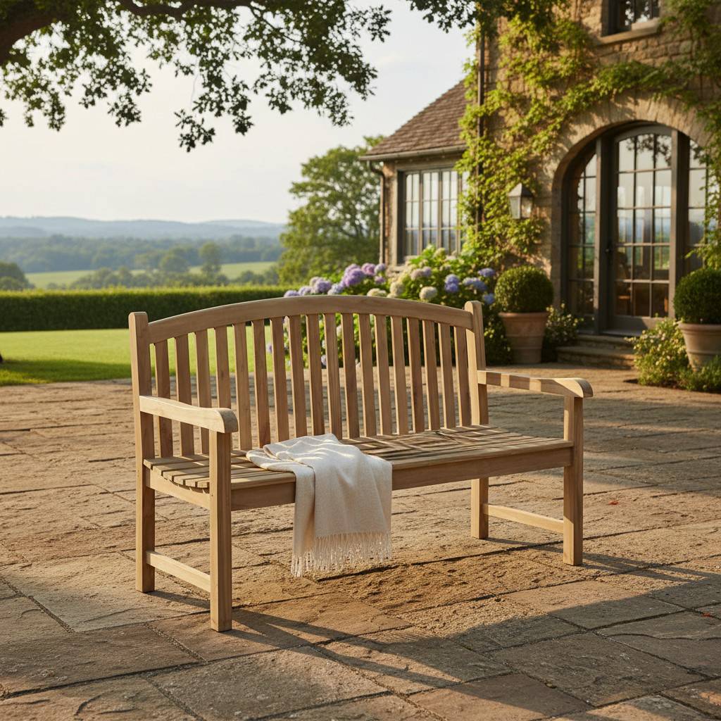 Teck'Attitude - Banc en teck massif Derby 150 cm - TECK'Attitude - Imagen 5