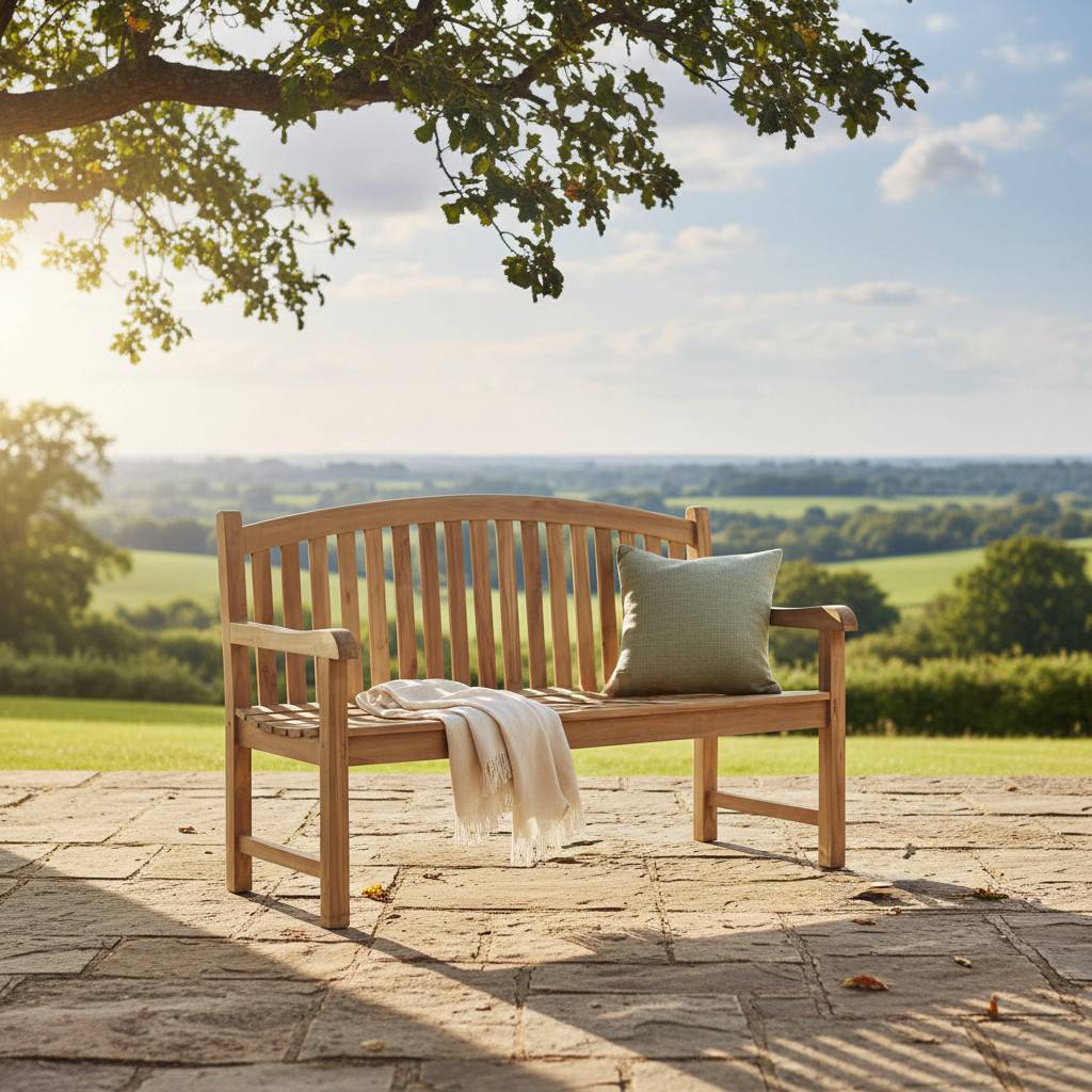 Teck'Attitude - Banc en teck massif Derby 150 cm - TECK'Attitude - Imagen 7