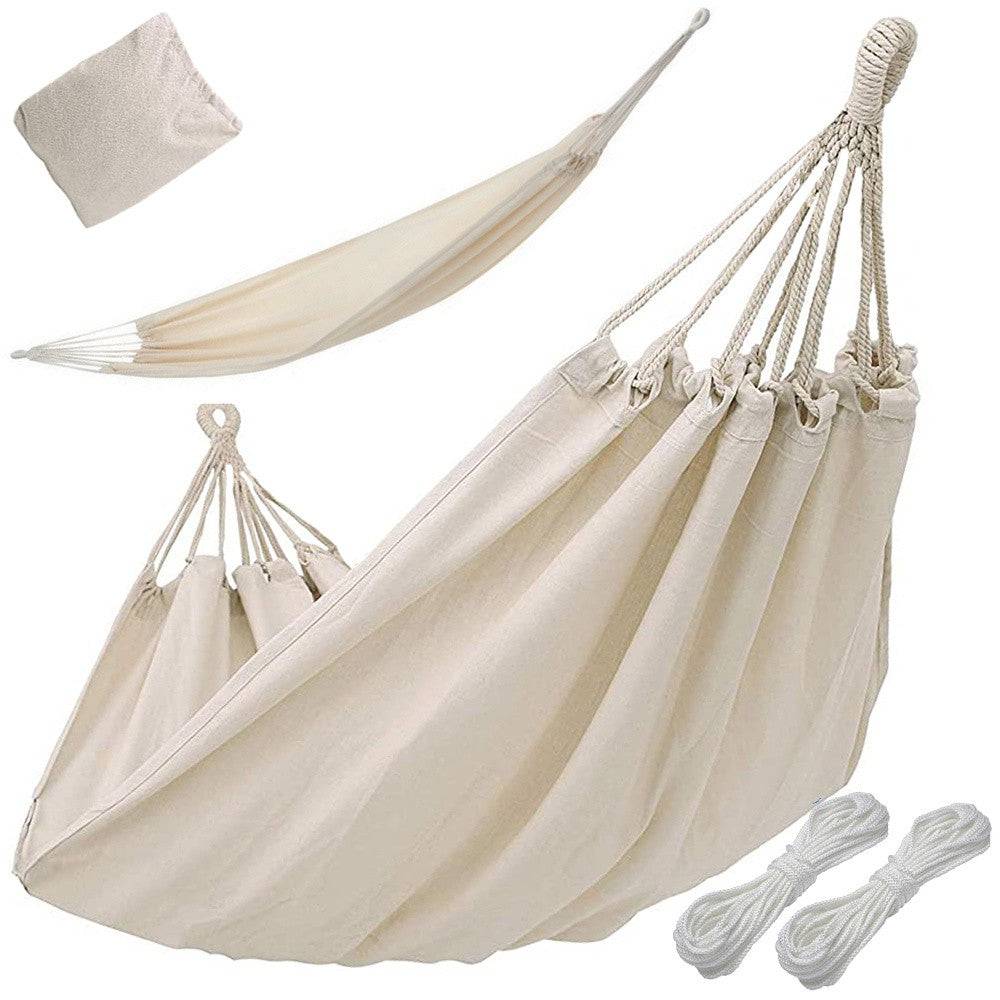 hamac de jardin suspendu + 2 cordes 200 cm - Image 2