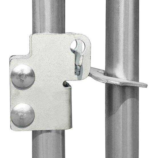 Poulailler acier argent 5 x 1 x 1,5 m - Prolenta premium p3191.0 - Image 7